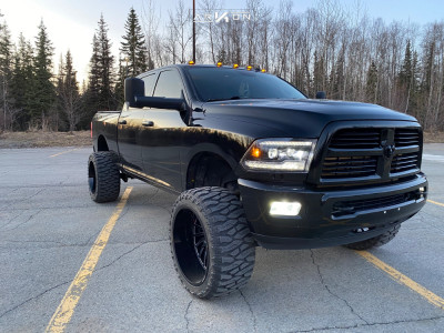 2015 Ram 2500 - 24x14 -81mm - ARKON OFF-ROAD Caesar - Suspension Lift 5" - 375/40R24