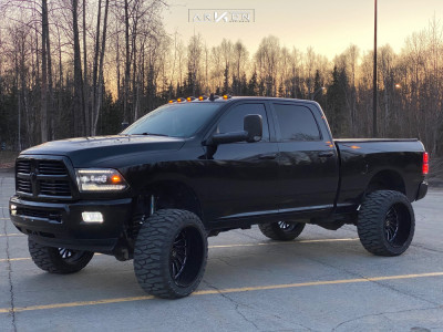1 2015 2500 Ram Rough Country Suspension Lift 5in Arkon Off Road Caesar Black