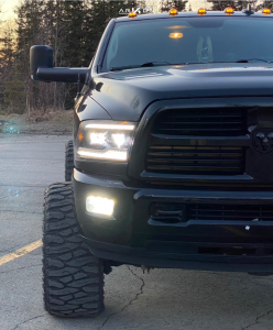 1 2015 2500 Ram Rough Country Suspension Lift 5in Arkon Off Road Caesar Black