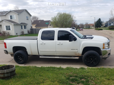 1 2011 Silverado 2500 Hd Chevrolet Stock Air Suspension Arkon Off Road Cleopatra Black