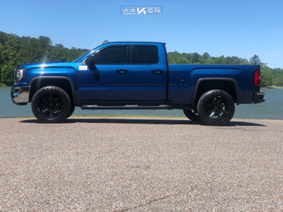 1 2016 Sierra 1500 Gmc 2 Inch Level Leveling Kit Arkon Off Road Lincoln Black