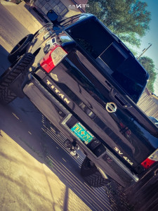 1 2018 Titan Nissan Rough Country Suspension Lift 3in Arkon Off Road Alexander Black
