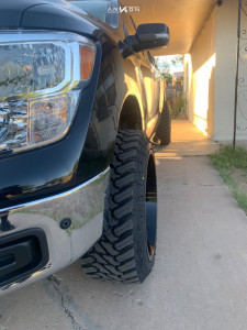 1 2018 Titan Nissan Rough Country Suspension Lift 3in Arkon Off Road Alexander Black