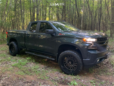 1 2019 Silverado 1500 Chevrolet Superlift Suspension Lift 3in Arkon Off Road Caesar Black