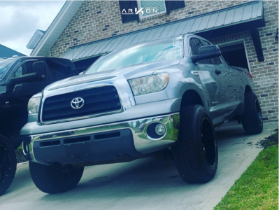 2009 Toyota Tundra - 20x12 -51mm - ARKON OFF-ROAD Cleopatra - Leveling Kit - 275/65R20