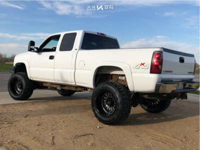 1 2004 Silverado 2500 Hd Chevrolet Pro Comp Suspension Lift 6in Arkon Off Road Alexander Black