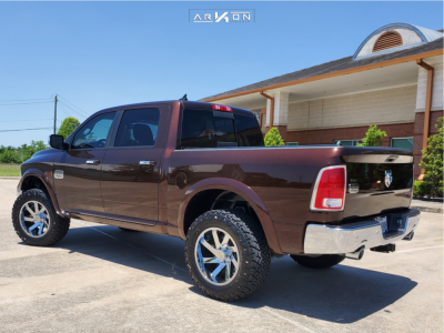 1 2015 1500 Ram Cst Suspension Lift 4in Arkon Off Road Lincoln Chrome