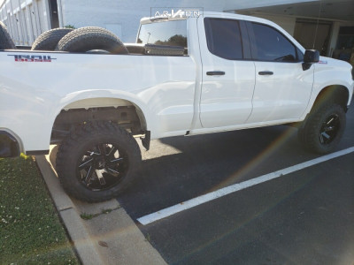 1 2019 Silverado 1500 Chevrolet Rough Country Suspension Lift 4in Arkon Off Road Lincoln Black