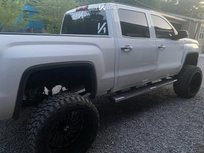 1 2017 Sierra 1500 Hd Gmc Mcgaughys Suspension Lift 9in Arkon Off Road Caesar Black