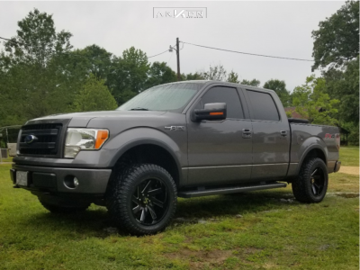 2013 Ford F-150 - 20x10 -25mm - ARKON OFF-ROAD Lincoln - Leveling Kit - 33" x 12.5"
