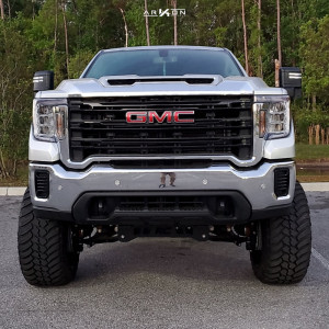 1 2020 Sierra 2500 Hd Gmc Rough Country Suspension Lift 7in Arkon Off Road Lincoln Black