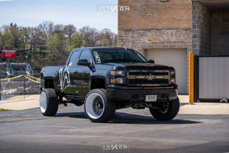 1 2015 Silverado 1500 Chevrolet Rough Country Suspension Lift 7in Arkon Off Road Crown Series Victory Custom