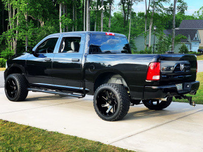 1 2017 1500 Ram Rough Country Suspension Lift 4in Arkon Off Road Lincoln Black