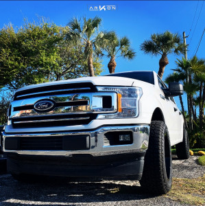 1 2018 F 150 Ford Rough Country Leveling Kit Arkon Off Road Lincoln Black