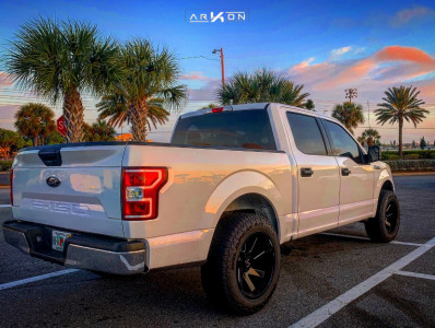 1 2018 F 150 Ford Rough Country Leveling Kit Arkon Off Road Lincoln Black