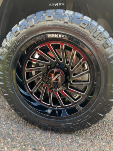 1 2011 3500 Ram Stock Air Suspension Arkon Off Road Caesar Machined Black