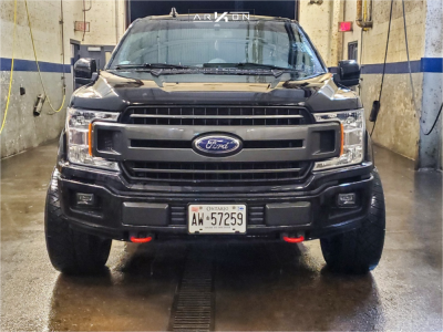 1 2019 F 150 Ford Readylift Leveling Kit Arkon Off Road Caesar Machined Black