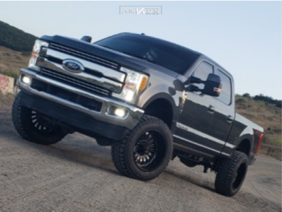 1 2017 F 250 Super Duty Ford Pro Comp Suspension Lift 6in Arkon Off Road Alexander Black