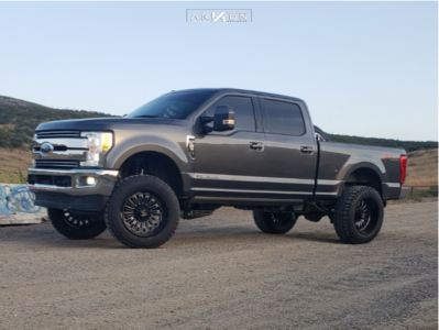 1 2017 F 250 Super Duty Ford Pro Comp Suspension Lift 6in Arkon Off Road Alexander Black