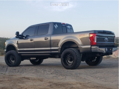 1 2017 F 250 Super Duty Ford Pro Comp Suspension Lift 6in Arkon Off Road Alexander Black