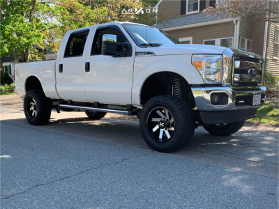 2016 Ford F-250 Super Duty - 20x10 -25mm - ARKON OFF-ROAD Lincoln - Suspension Lift 4.5" - 35" x 12.5"