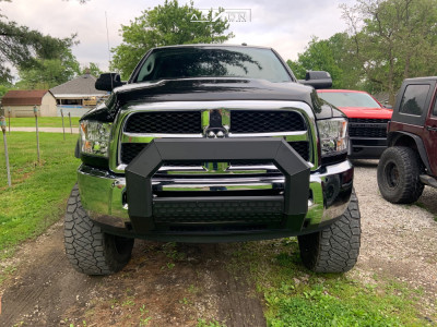 1 2018 Ram 2500 Dodge Fabtech Suspension Lift 6in Arkon Off Road Crown Series Victory Machined Black