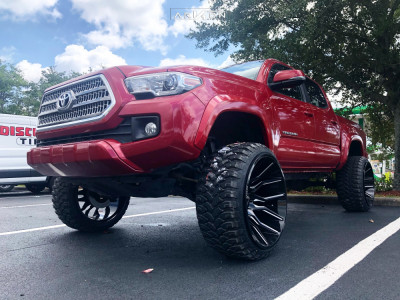2017 Toyota Tacoma - 24x14 -81mm - ARKON OFF-ROAD Roosevelt - Suspension Lift 6.5" - 33" x 12.5"