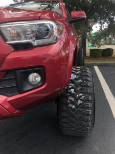 1 2017 Tacoma Toyota Maxtrac Suspension Lift 65in Arkon Off Road Roosevelt Machined Black