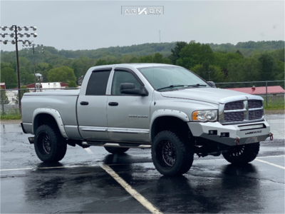 2005 Dodge Ram 2500 - 20x12 -51mm - ARKON OFF-ROAD Alexander - Leveling Kit - 33" x 12.5"