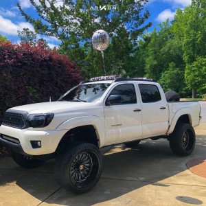 1 2014 Tacoma Toyota Maxtrac Suspension Lift 65in Arkon Off Road Alexander Black