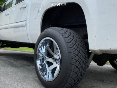 1 2010 Sierra 1500 Gmc Rough Country Suspension Lift 6in Arkon Off Road Lincoln Chrome