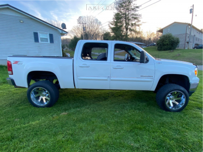 1 2010 Sierra 1500 Gmc Rough Country Suspension Lift 6in Arkon Off Road Lincoln Chrome