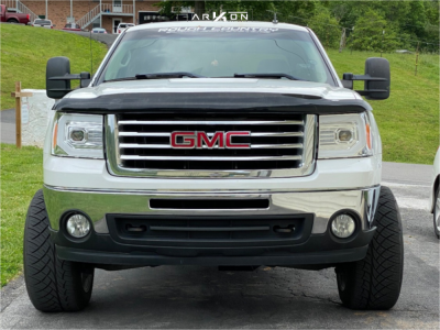 1 2010 Sierra 1500 Gmc Rough Country Suspension Lift 6in Arkon Off Road Lincoln Chrome