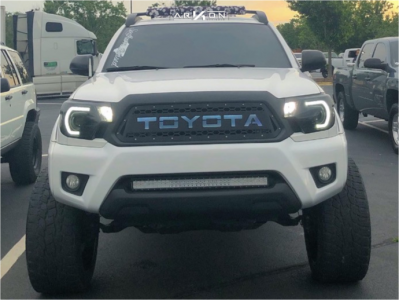1 2014 Tacoma Toyota Maxtrac Suspension Lift 65in Arkon Off Road Alexander Black