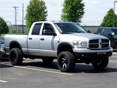 2008 Ram 3500 - 20x12 -51mm - ARKON OFF-ROAD Lincoln - Leveling Kit - 33" x 12.5"