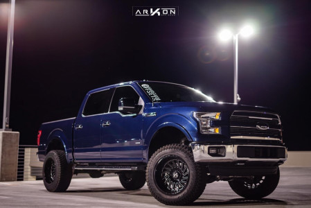 2016 Ford F-150 - 20x12 -51mm - ARKON OFF-ROAD Caesar - Suspension Lift 6" - 35" x 12.5"