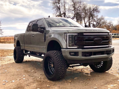 1 2019 F 250 Super Duty Ford Bds Suspension Lift 6in Arkon Off Road Alexander Black Milled