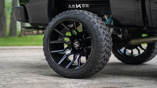 1 2010 Silverado 1500 Chevrolet Superlift Suspension Lift 8in Arkon Off Road Roosevelt Machined Accents