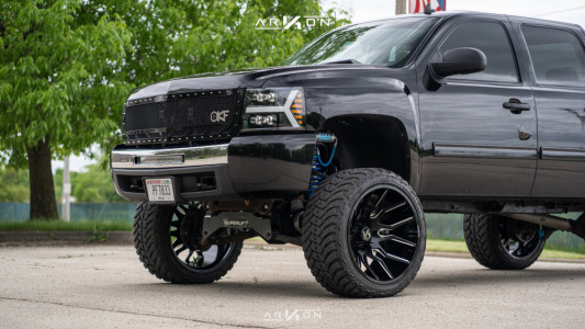 1 2010 Silverado 1500 Chevrolet Superlift Suspension Lift 8in Arkon Off Road Roosevelt Machined Accents