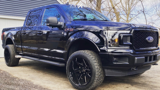 1 2018 F 150 Ford Readylift Suspension Lift 35in Arkon Off Road Lincoln Black