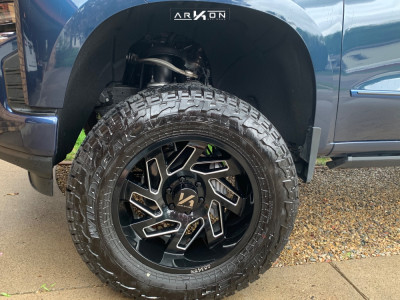 1 2020 Silverado 1500 Chevrolet Superlift Suspension Lift 6in Arkon Off Road Cleopatra Machined Black
