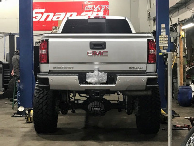 1 2019 Sierra 2500 Hd Gmc Cognito Suspension Lift 12in Arkon Off Road Alexander Black