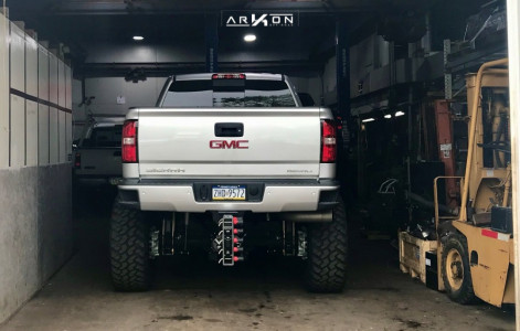 1 2019 Sierra 2500 Hd Gmc Cognito Suspension Lift 12in Arkon Off Road Alexander Black