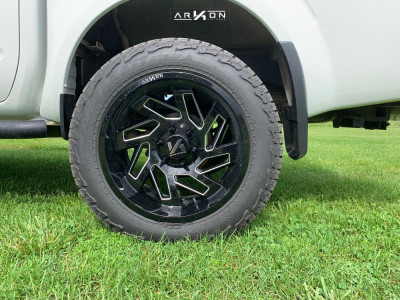 1 2018 Frontier Nissan Supreme Suspension Lift 3in Arkon Off Road Cleopatra Black