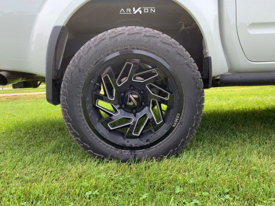 1 2018 Frontier Nissan Supreme Suspension Lift 3in Arkon Off Road Cleopatra Black