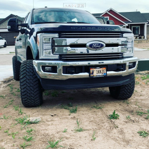 2017 Ford F-350 Super Duty - 20x12 -51mm - ARKON OFF-ROAD Lincoln - Suspension Lift 4" - 37" x 13.5"