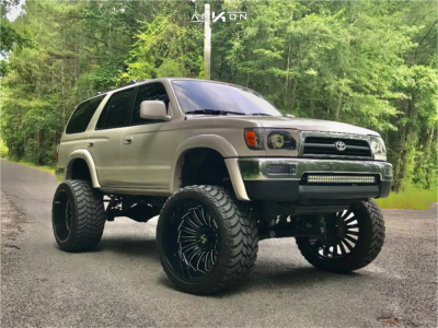 1 1997 4runner Toyota Mixed Suspension Lift 7in Body 3in Arkon Off Road Alexander Black