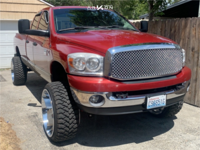 1 2008 Ram 2500 Dodge Rough Country Suspension Lift 6in Arkon Off Road Lincoln Chrome
