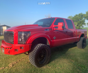 1 2011 F 350 Super Duty Ford Readylift Leveling Kit Arkon Off Road Alexander Black
