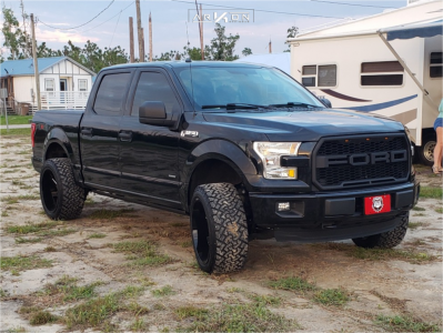 2016 Ford F-150 - 22x12 -51mm - ARKON OFF-ROAD Lincoln - Suspension Lift 3" - 33" x 12.5"
